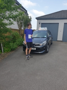 A big congratulations to Harley West.🥳 <br />
Harley passed his driving test today at Cobridge Driving Test Centre. First attempt and with just 4 driver faults. <br />
Well done Harley - safe driving from all at Craig Polles Instructor Training and Driving School. 🙂🚗<br />
Driving instructor-Andrew Crompton
