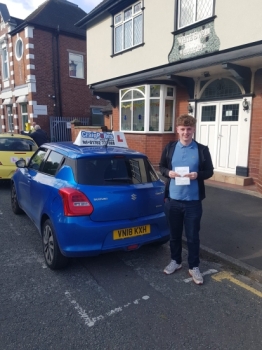 A big congratulations to Tom Harrison.🥳 Tom passed his driving test today at Cobridge Driving Test Centre. First attempt and with 7 driver faults. Well done Tom - safe driving from all at Craig Polles Instructor Training and Driving School. 🙂🚗Driving instructor-Dan Shaw