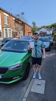 A big congratulations to Carl Cooper.🥳 Carl passed his driving test today at Cobridge Driving Test Centre. First attempt and with 7 driver faults. Well done Carl - safe driving from all at Craig Polles Instructor Training and Driving School. 🙂🚗Driving instructor-Jamie Lees