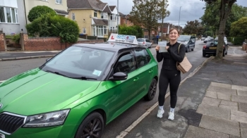 A big congratulations to Keira Stacey.🥳 Keira passed her driving test today at Cobridge Driving Test Centre. First attempt and with just 1 driver fault. Well done Keira - safe driving from all at Craig Polles Instructor Training and Driving School. 🙂🚗Driving instructor-Jamie Lees