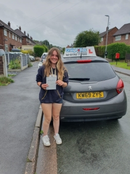 A big congratulations to Shauna Lee Ross.🥳 <br />
Shauna passed her driving test today at Crewe Driving Test Centre. First attempt and with just 1 driver fault. <br />
Well done Shauna - safe driving from all at Craig Polles Instructor Training and Driving School. 🙂🚗<br />
Driving instructor-Dave Wilshaw