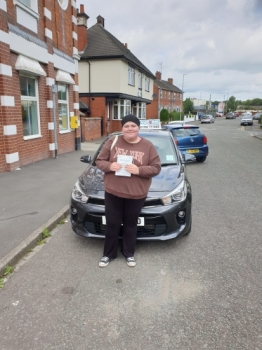 A big congratulations to Abby Byatt.🥳 <br />
Abby passed her driving test today at Cobridge Driving Test Centre. First attempt and with 2 driver faults. <br />
Well done Abby - safe driving from all at Craig Polles Instructor Training and Driving School. 🙂🚗<br />
Driving instructor-Andrew Crompton