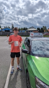 A big congratulations to Jay Cooper.🥳 <br />
Jay passed his driving test today at Newcastle Driving Test Centre. First attempt and with just 1 driver fault. <br />
Well done Jay - safe driving from all at Craig Polles Instructor Training and Driving School. 🙂🚗<br />
Driving instructor-Jamie Lees