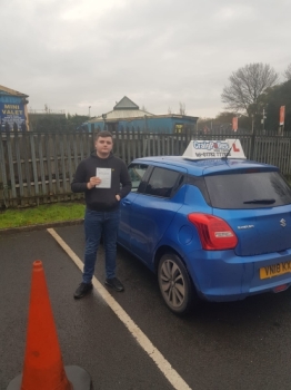 A big congratulations to Jack Fowler.🥳 <br />
Jack passed his driving test today at Newcastle Driving Test Centre. First attempt and with 7 driver faults. <br />
Well done Jack-safe driving from all at Craig Polles Instructor Training and Driving School. 🙂🚗<br />
Driving instructor-Dan Shaw
