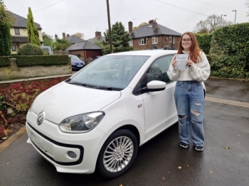 A big congratulations to Mena.🥳 <br />
Mena passed her driving test today at Cobridge Driving Test Centre. First attempt and with just 4 driver faults. <br />
Well done Mena-safe driving from all at Craig Polles Instructor Training and Driving School. 🙂🚗<br />
Driving instructor-Andrew Crompton
