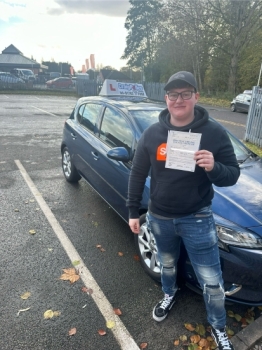 A big congratulations to Callum Leon.🥳 <br />
Callum passed his driving test today at Newcastle Driving Test Centre, with just 2 driver faults. <br />
Well done Callum safe driving from all at Craig Polles Instructor Training and Driving School. 🙂🚗<br />
Driving instructor-Ryan Hopwood
