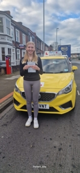 A big congratulations to Lottie Grewer.🥳 <br />
Lottie passed her driving test today at Cobridge Driving Test Centre. First attempt and with just 4 driver faults. <br />
Well done Lottie-safe driving from all at Craig Polles Instructor Training and Driving School. 🙂🚗<br />
Driving instructor-Paul Lees