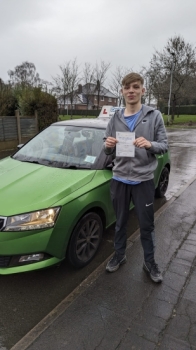 A big congratulations to Olly Burton.🥳 Olly passed his driving test today at Cobridge Driving Test Centre, with just 3 driver faults. Well done Olly safe driving from all at Craig Polles Instructor Training and Driving School. 🙂🚗Driving instructor-Jamie Lees