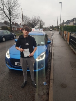A big congratulations to Oliver Lloyd.🥳 <br />
Oliver passed his driving test today at Newcastle Driving Test Centre. First attempt and with 7 driver faults. <br />
Well done Oliver-safe driving from all at Craig Polles Instructor Training and Driving School. 🙂🚗<br />
Driving instructor-Dan Shaw