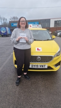 A big congratulations to Leanne Webb.🥳 Leanne passed her driving test today at Newcastle Driving Test Centre, with just 6 driver faults. Well done Leanne safe driving from all at Craig Polles Instructor Training and Driving School. 🙂🚗Driving instructor-Paul Lees