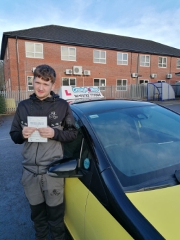 A big congratulations to Ryan Dorricott.🥳 <br />
Ryan passed his driving test today at Newcastle Driving Test Centre, with just 3 driver faults. <br />
Well done Ryan safe driving from all at Craig Polles Instructor Training and Driving School. 🙂🚗<br />
Driving instructor-Bradley Peach