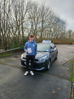 A big congratulations to Sam Bullock.🥳 <br />
Sam passed his driving test today at Cobridge Driving Test Centre. First attempt and with just 3 driver faults. <br />
Well done Sam safe driving from all at Craig Polles Instructor Training and Driving School. 🙂🚗<br />
Driving instructor-Andrew Crompton