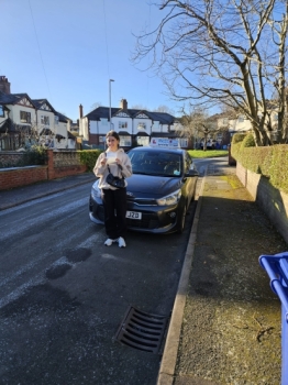 A big congratulations to Serena Lovatt-Brown.🥳 <br />
Serena passed her driving test today at Newcastle Driving Test Centre, with just 3 driver faults. <br />
Well done Serena safe driving from all at Craig Polles Instructor Training and Driving School. 🙂🚗<br />
Driving instructor-Andrew Crompton