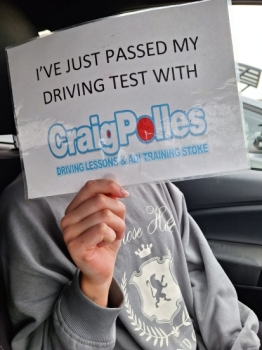 A big congratulations to a shy Chloe Stephen-Jones.🥳 <br />
Chloe passed her driving test today at Newcastle Driving Test Centre, with just 6 driver faults. <br />
Well done Chloe safe driving from all at Craig Polles Instructor Training and Driving School. 🙂🚗<br />
Driving instructor-Bradley Peach