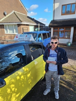 A big congratulations to Alex Haldon-Evans.🥳<br />
Alex passed his driving test today at Cobridge Driving Test Centre, with 8 driver faults.<br />
Well done Alex safe driving from all at Craig Polles Instructor Training and Driving School. 🙂🚗<br />
Driving instructor-Bradley Peach