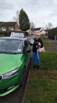 A big congratulations to Jeanette Evans.🥳<br />
Jeanette passed her driving test today at Newcastle Driving Test Centre, with 7 driver faults.<br />
Well done Jeanette safe driving from all at Craig Polles Instructor Training and Driving School. 🙂🚗<br />
Driving instructor-Jamie Lees
