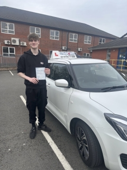 A big congratulations to Alex Moore.🥳<br />
Alex passed his driving test today at Cobridge Driving Test Centre. First attempt and with just 2 driver faults.<br />
Well done Alex safe driving from all at Craig Polles Instructor Training and Driving School. 🙂🚗<br />
Driving instructor-Ryan Hopwood