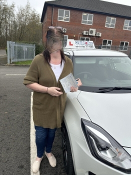 A big congratulations to a shy Stacey Heath.🥳<br />
Stacey passed her driving test today at Newcastle Driving Test Centre, with just 4 driver faults.<br />
Well done Stacey safe driving from all at Craig Polles Instructor Training and Driving School. 🙂🚗<br />
Driving instructor-Ryan Hopwood