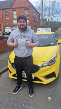 A big congratulations to Ben Williams.🥳Ben passed his driving test today at Newcastle Driving Test Centre. First attempt and with just 2 driver faults.Well done Ben safe driving from all at Craig Polles Instructor Training and Driving School. 🙂🚗Driving instructor-Paul Lees
