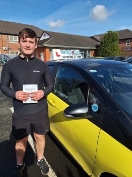 A big congratulations to Owen Turner.🥳<br />
Owen passed his driving test today at Newcastle Driving Test Centre, with just 6 driver faults.<br />
Well done Owen safe driving from all at Craig Polles Instructor Training and Driving School. 🙂🚗<br />
Driving instructor-Bradley Peach