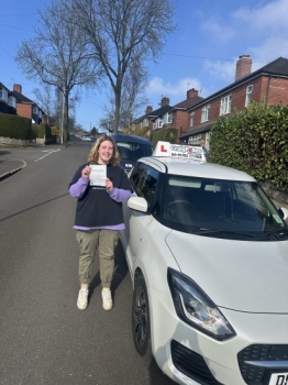 A big congratulations to Grace Franklin.🥳<br />
Grace passed her driving test today at Newcastle Driving Test Centre, with just 2 driver faults.<br />
Well done Grace safe driving from all at Craig Polles Instructor Training and Driving School. 🙂🚗<br />
Driving instructor -Ryan Hopwood