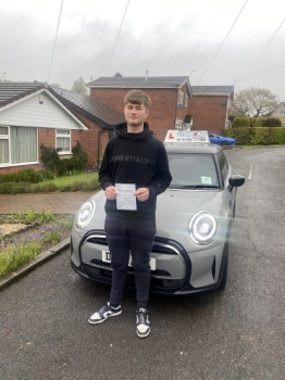 A big congratulations to Ashton Greenhall.🥳<br />
Ashton passed his driving test today at Newcastle Driving Test Centre. First attempt and with just 2 driver faults.<br />
Well done Ashton safe driving from all at Craig Polles Instructor Training and Driving School. 🙂🚗<br />
Driving instructor-Mark Ashley