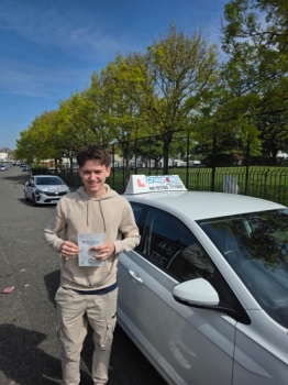A big congratulations to Dan Morris.🥳<br />
Dan passed his driving test today, at Cobridge Driving Test Centre. At his first attempt and with just 3 driver faults.<br />
Well done Dan safe driving from all at Craig Polles Instructor Training and Driving School. 🙂🚗<br />
Driving instructor-Chris Elkin