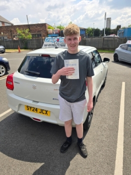 A massive congratulations to Jack Oakes.🥳<br />
Jack passed his driving test today at Newcastle Driving Test Centre. First attempt and without a single driver fault!<br />
Well done Jack- safe driving from all at Craig Polles Instructor Training and Driving School. 🙂🚗<br />
Driving Instructor-Simon Smallman