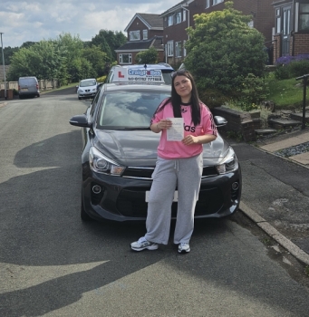 A big congratulations to Darcey Grocott.🥳<br />
Darcey passed her driving test today, at Newcastle Driving Test Centre with just 5 driver faults.<br />
Well done Darcey safe driving from all at Craig Polles Instructor Training and Driving School. 🙂🚗<br />
Driving instructor-Andrew Crompton
