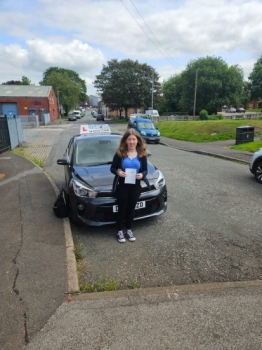 A big congratulations to Emily Gallimore.🥳<br />
Emily passed her driving test today, at Cobridge Driving Test Centre with just 5 driver faults.<br />
Well done Emily safe driving from all at Craig Polles Instructor Training and Driving School. 🙂🚗<br />
Driving instructor-Andrew Crompton