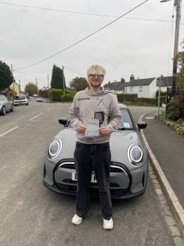 A big congratulations to George Huddleston.🥳<br />
George passed his driving test today at Newcastle Driving Test Centre. First attempt and with just 1 driver fault.<br />
Well done George safe driving from all at Craig Polles Instructor Training and Driving School. 🙂🚗<br />
Driving instructor-Mark Ashley