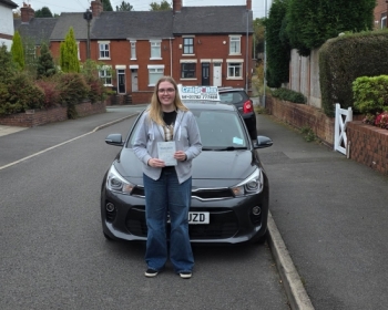 A big congratulations to Keira Latham.🥳<br />
Keira passed her driving test today at Cobridge Driving Test Centre. First attempt and with just 4 driver faults.<br />
Well done Keira safe driving from all at Craig Polles Instructor Training and Driving School. 🙂🚗<br />
Driving instructor-Andrew Crompton