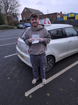 A big congratulations to Sam Garland.🥳<br />
Sam passed his driving test today at Newcastle Driving Test Centre, with just 4 driver faults.<br />
Well done Sam safe driving from all at Craig Polles Instructor Training and Driving School. 🙂🚗<br />
Driving instructor-Simon Smallman