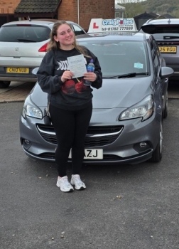 A big congratulations to Paige Dobson.🥳Paige passed her driving test today at Cobridge Driving Test Centre, with just 1 driver faults.Well done Paige safe driving from all at Craig Polles Instructor Training and Driving School. 🙂🚗Driving instructor-Andy Crompton
