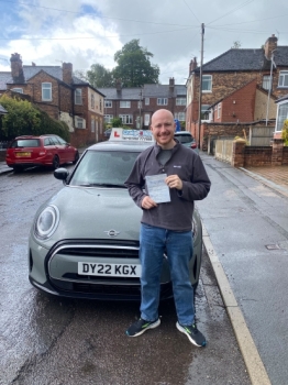 Huge congratulations today to Dan Chorlton.🥳<br />
Dan has passed his driving test today at his first attempt and with just 2 driver faults.<br />
Well done Dan safe driving from all at Craig Polles Instructor Training and Driving School. 🙂🚗<br />
Driving instructor-Mark Ashley