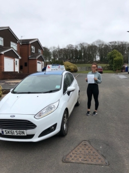 A big congratulations to Paige Frost, who has passed her driving test today at Cobridge Driving Test Centre, with just 5 driver faults.<br />
<br />
Well done Paige - safe driving from all at Craig Polles Instructor Training and Driving School. 😀🚗<br />
<br />
Instructor Sara Skelson