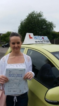 Big congratulations to Rebecca Perry for passing her driving test today at the first attempt A great drive Rebecca - well done and safe driving