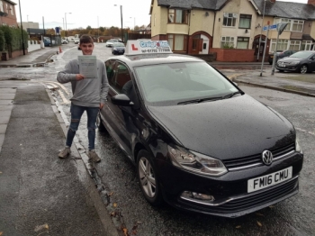 A big congratulations to Ben Cater, who has passed his driving test today at Cobridge Driving Test Centre, with just 5 driver faults.<br />
Well done Ben - safe driving from all at Craig Polles Instructor Training and Driving School. 🚗😀<br />
Instructor-Paul Cornwell