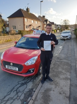 A big congratulations to Lewis Moore, who passed his driving test today at Newcastle Driving Test Centre, with 6 driver faults.<br />
Well done Lewis- safe driving from all at Craig Polles Instructor Training and Driving School. 🙂🚗<br />
Instructor-Andrew Crompton