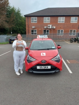 A big congratulations to Jade Austin.🥳 <br />
Jade passed her driving test, at Newcastle Driving Test Centre. <br />
First attempt and with just 2 driver faults.<br />
Well done Jade - safe driving from all at Craig Polles Instructor Training and Driving School. 🙂🚗<br />
Driving instructor-Simon Smallman