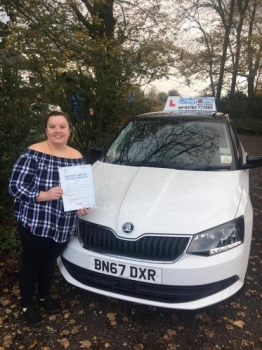 A big congratulations to Emma Johnson, who has passed her driving test today at Cobridge Driving Test Centre, with just 2 driver faults.<br />
Well done Emma- safe driving from all at Craig Polles Instructor Training and Driving School. 🙂🚗<br />
Instructor-Gareth Johnson