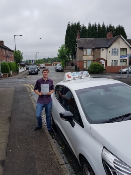 A big congratulations to Rhys Nichols Rhys passed his driving test today at Cobridge Driving Test Centre first time and with just 5 driver faults<br />
<br />
Well done Rhys - safe driving from all at Craig Polles Instructor Training and Driving School 🚗😀