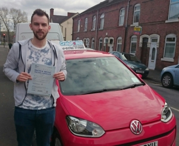A big congratulations to Richard Booth for passing his driving test today First time and with just 3 driver faults <br />
<br />
Well done Richard - safe driving