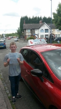 A big congratulations to Robert Stonier for passing his driving test today First time and with just 6 driver faults <br />
<br />
Well done Robert - safe driving