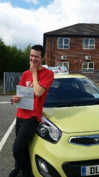 Congratulations to Sam Coppack for passing his driving test today A great drive with just 4 driver faults Well done Sam - safe driving