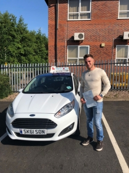 A big congratulations to Sam Heatley, who has passed his driving test today at Newcastle Driving Test Centre.<br />
At his First attempt.<br />
Well done Sam - safe driving from all at Craig Polles Instructor Training and Driving School. :)<br />
Instructor-Sara Skelson