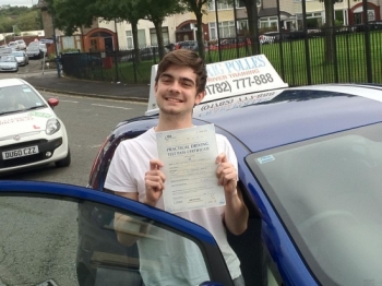 Well done Sam on passing your test