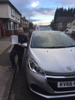 A big congratulations to Scott Scofield for passing his driving test today First time and with 7 driver faults <br />
<br />
Well done Scott - safe driving