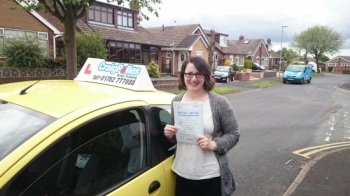 Congratulations to Sophie Gibbons for passing her driving test today A great drive with just 4 driver faults Well done Sophie - safe driving