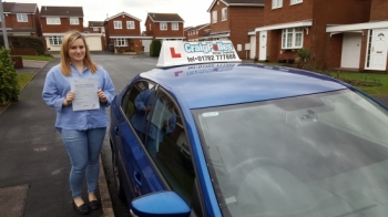 A big congratulations to Tanisha Kent for passing her driving test today at Newcastle test centre First time and with just 3 driver faults <br />
<br />
Well done Tanisha - safe driving 🚗
